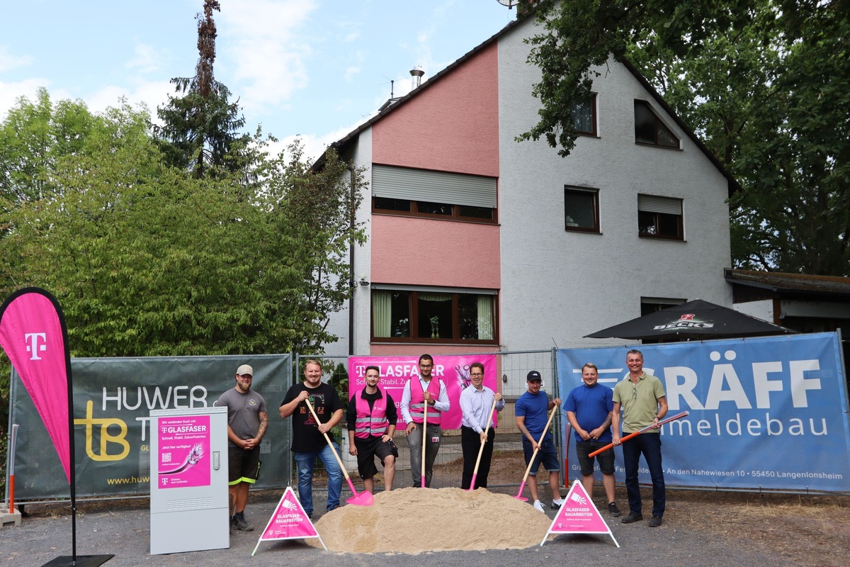 Telekom startet Glasfaserausbau in Langen (Hessen) Steinberg, Altstadt und im nordöstlichen Stadtgebiet