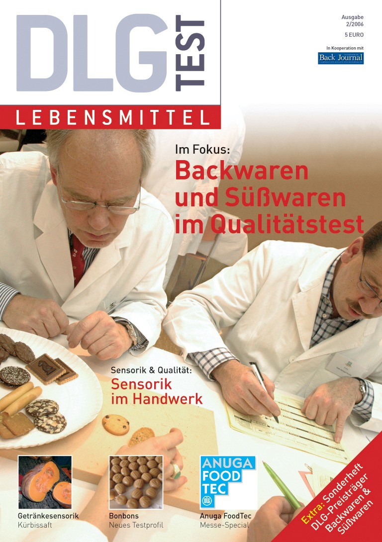 Neue Ausgabe &quot;DLG-Test Lebensmittel&quot; / Schwerpunkte: Anuga FoodTec und DLG-Test Backwaren und Süßwaren