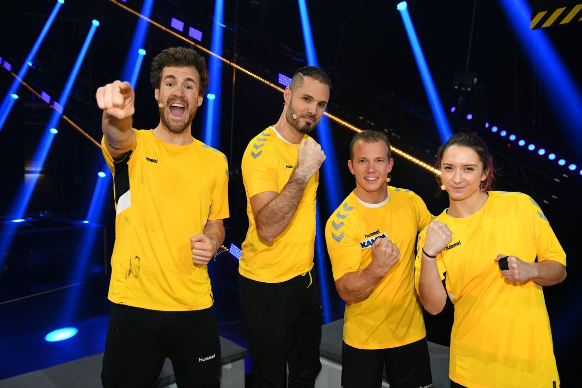 Ein Olympiasieger, eine Weltmeisterin, ein Europameister, fünf Deutsche Meister und die besten Parkourer jagen Luke Mockridge in seiner neuen Show &quot;CATCH! Der große SAT.1 Fang-Freitag&quot;