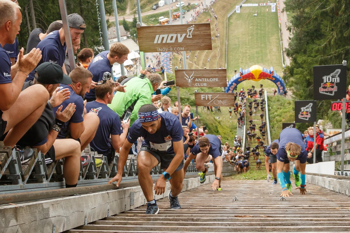 Red Bull 400: Spitzenkandidat Ahmet Arslan holt sich Titel-Triple in Titisee-Neustadt