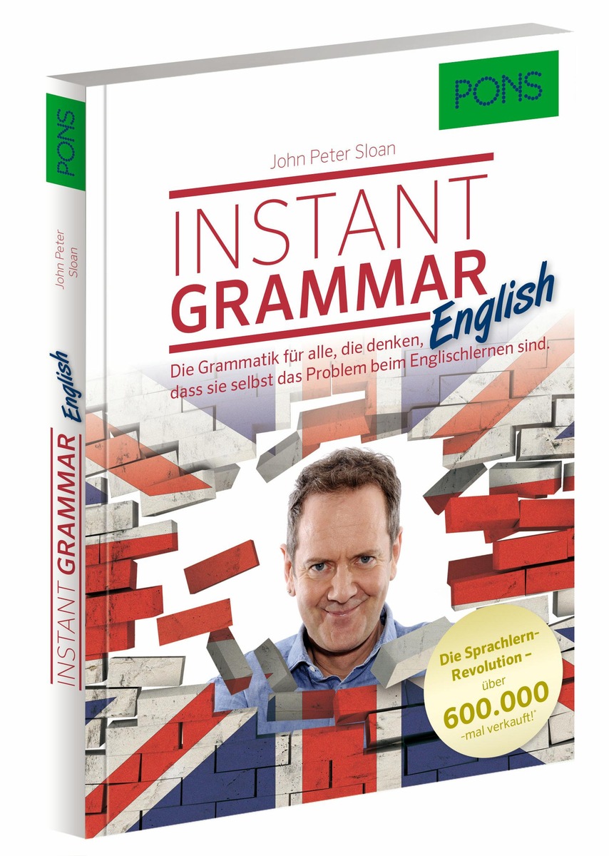 Instant Grammar English von PONS - nie war Grammatik verständlicher