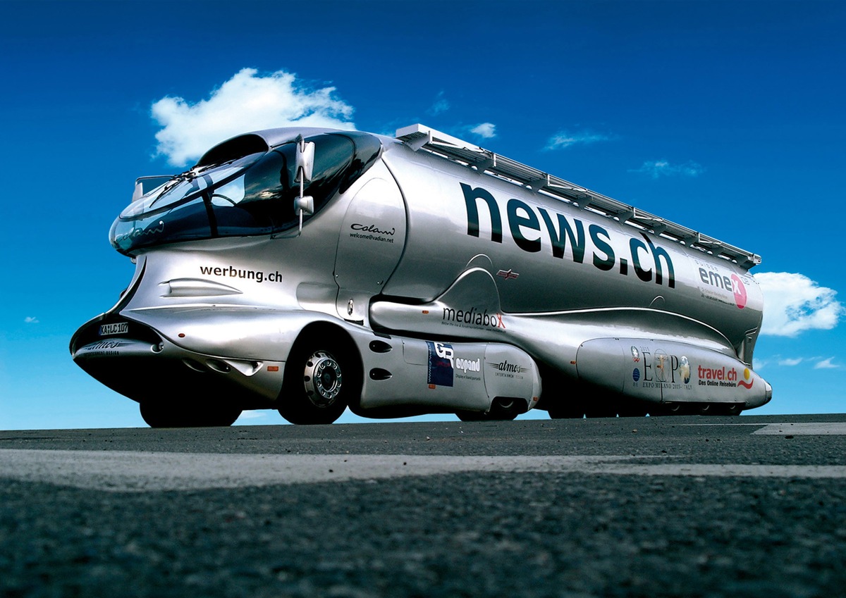 Legendärer Space Truck von Luigi Colani kommt an die SuisseEMEX&#039;08