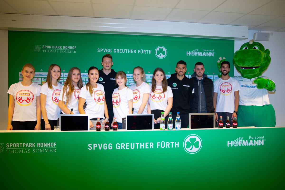 NORMA-Azubis engagieren sich mit der Lebenshilfe Fürth und der Spielvereinigung Greuther Fürth (FOTO)