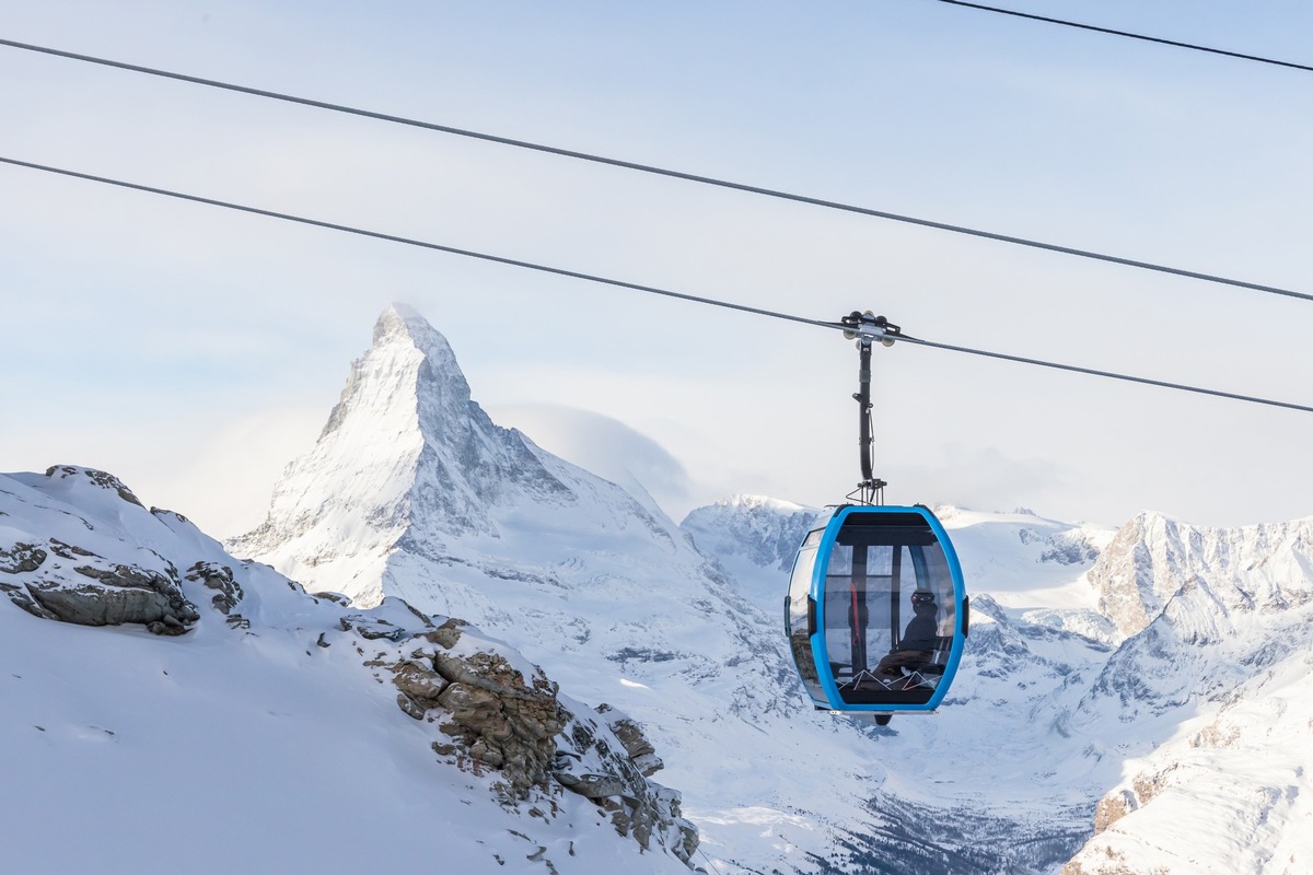 Zermatt: La première télécabine autonome de Suisse