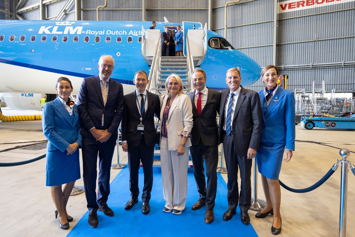 Erster Airbus A321neo in der KLM-Flotte: ein Meilenstein für einen saubereren, leiseren und sparsameren Flugbetrieb