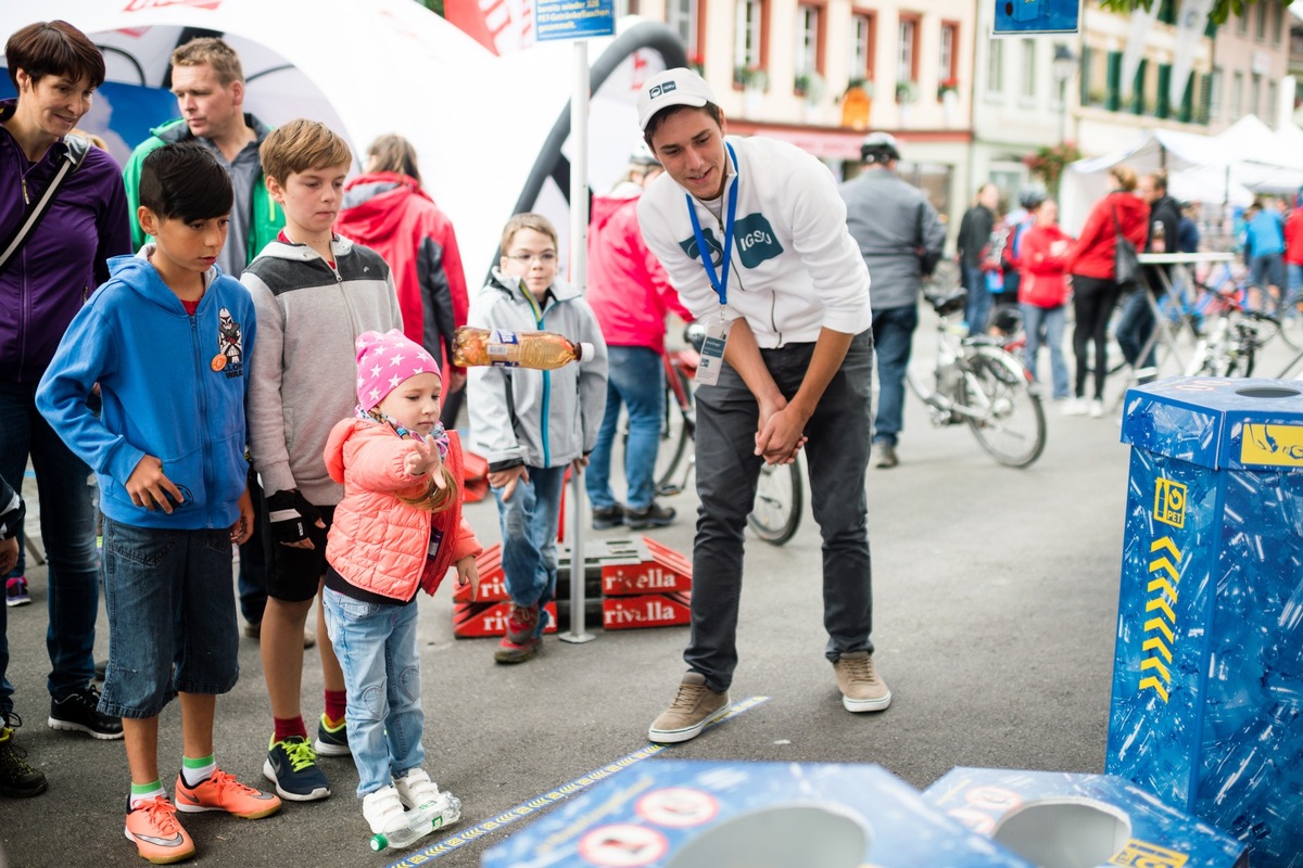 Medienmitteilung: «IGSU-Botschafter-Teams sorgten für sauberes Stadtfest»