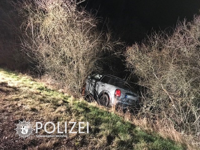 POL-PPWP: Unfall mit 2,45 Promille