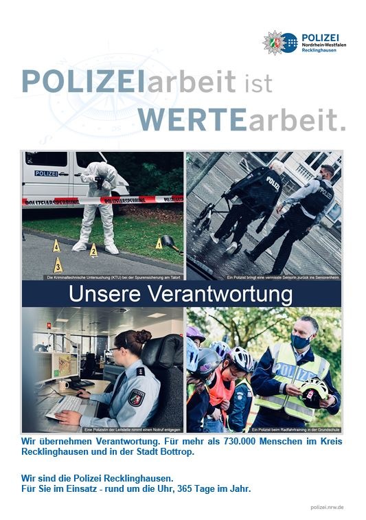 POL-RE: POLIZEIarbeit ist WERTEarbeit - Auftaktveranstaltung im Polizeipräsidium Recklinghausen