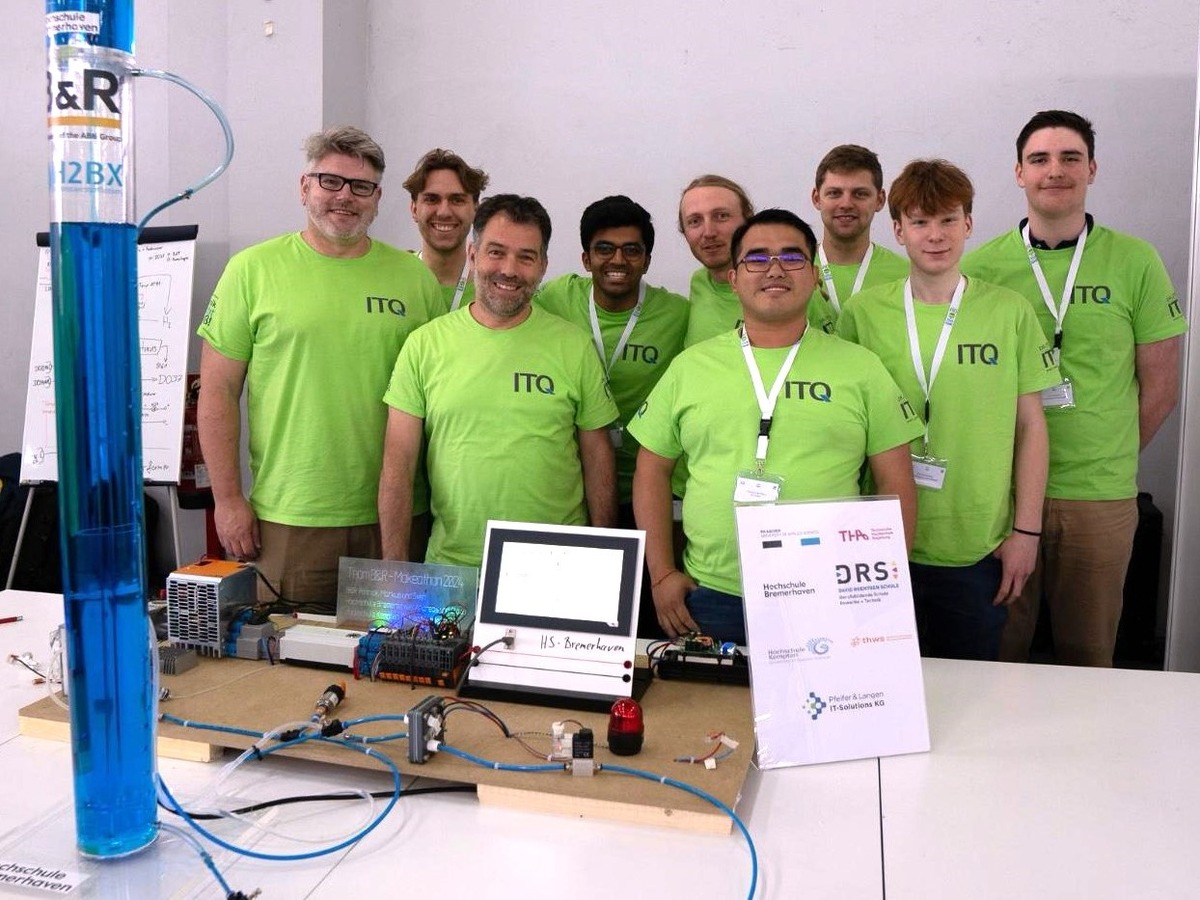 Studierende der Hochschule Bremerhaven tüfteln bei ITQ Makeathon auf Gran Canaria