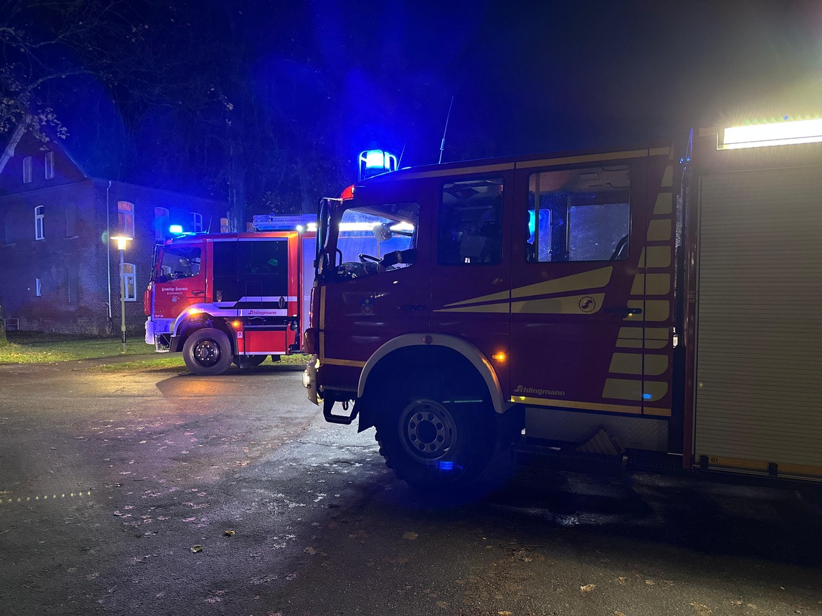 FW-Schermbeck: Brandmeldeanlage ausgelöst