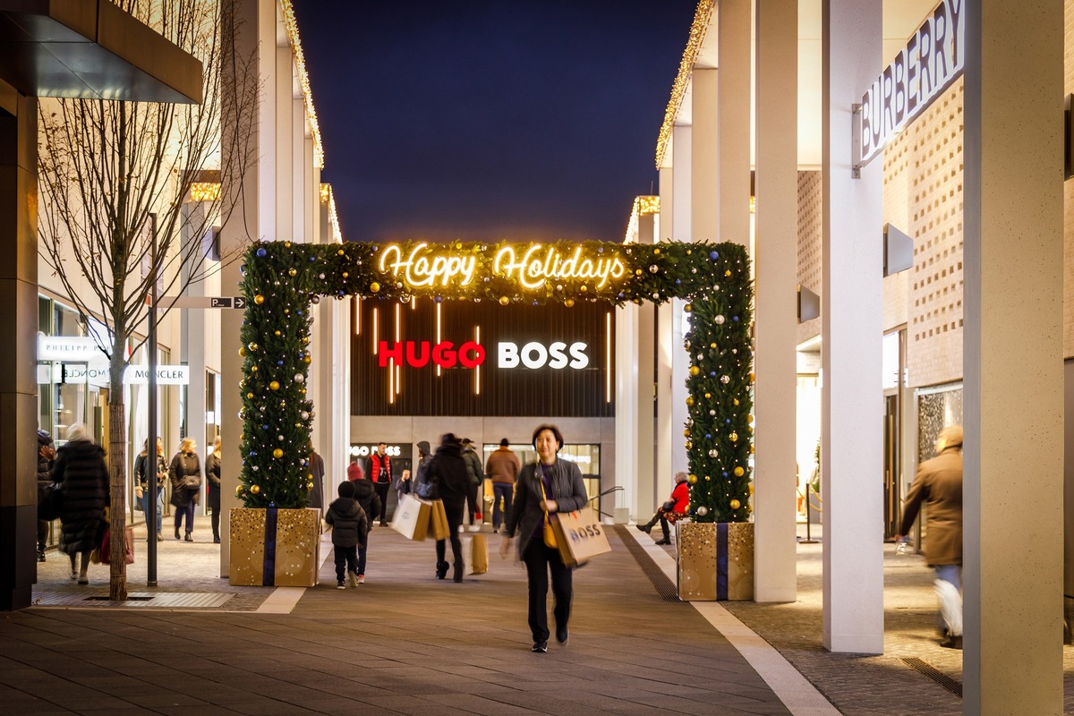 Outletcity Metzingen läutet Weihnachtszeit ein