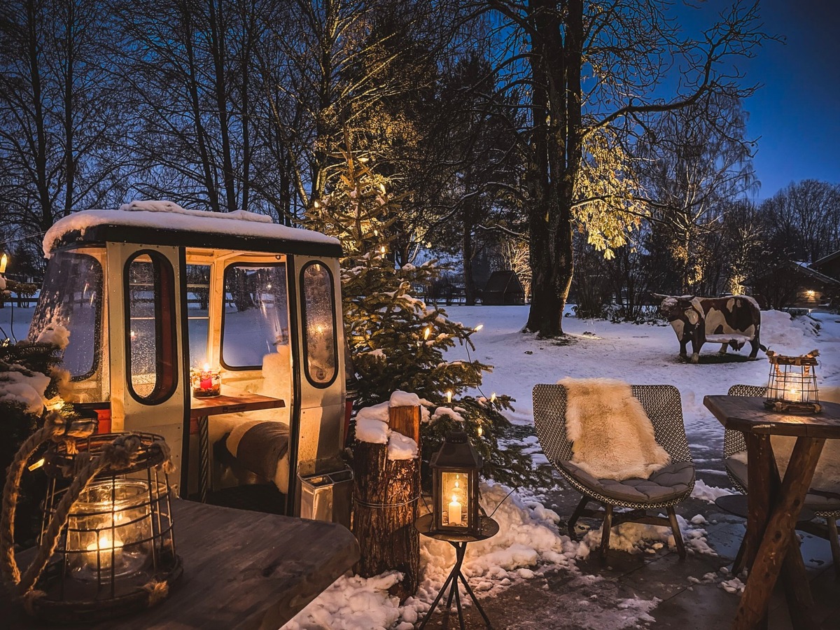 Romantische Weihnachtszeit und Neujahr im Chiemgau