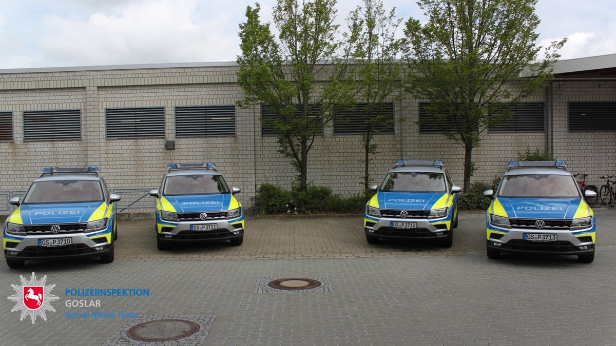 POL-GS: Polizeiinspektion Goslar stellt neue Einsatzfahrzeuge vor