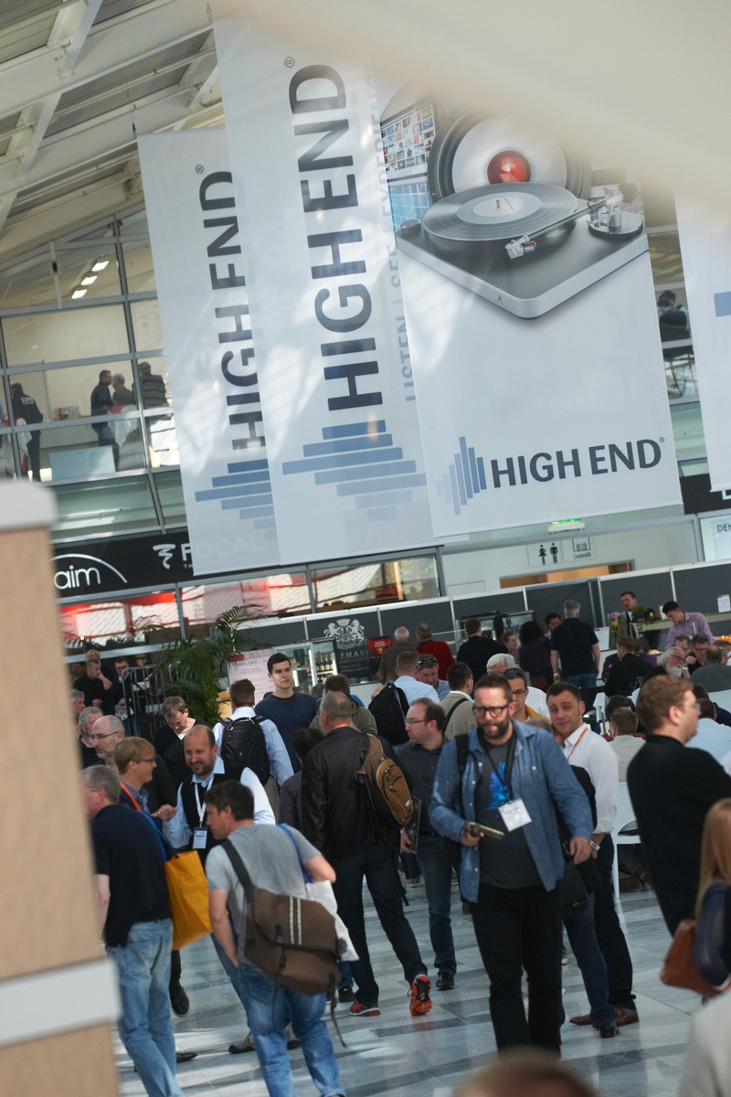 HIGH END 2017 - Ausstellungsflächen komplett ausgebucht