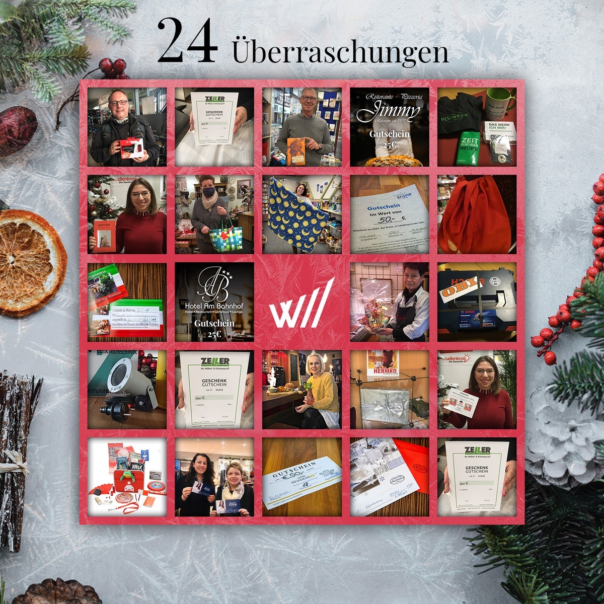 Weihnachtsgewinnspiel. Die ersten Gewinner stehen fest - mitmachen bis 24.12.2020