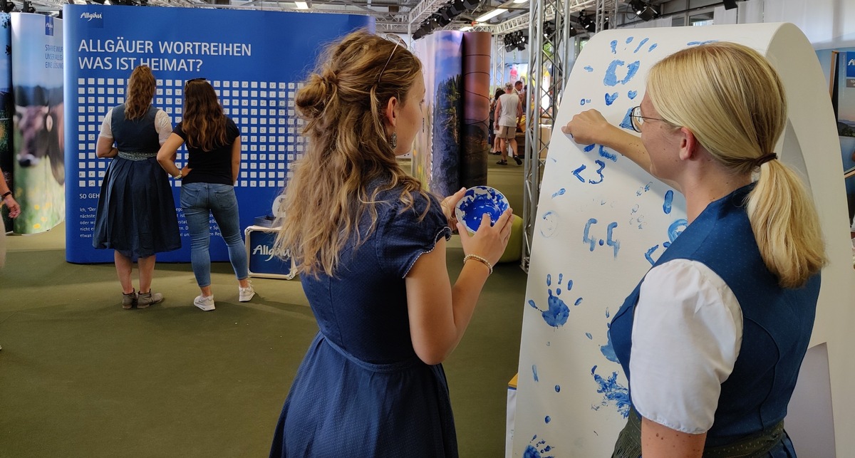 Allgäuer Werte mit allen Sinnen auf der Festwoche erfahren.