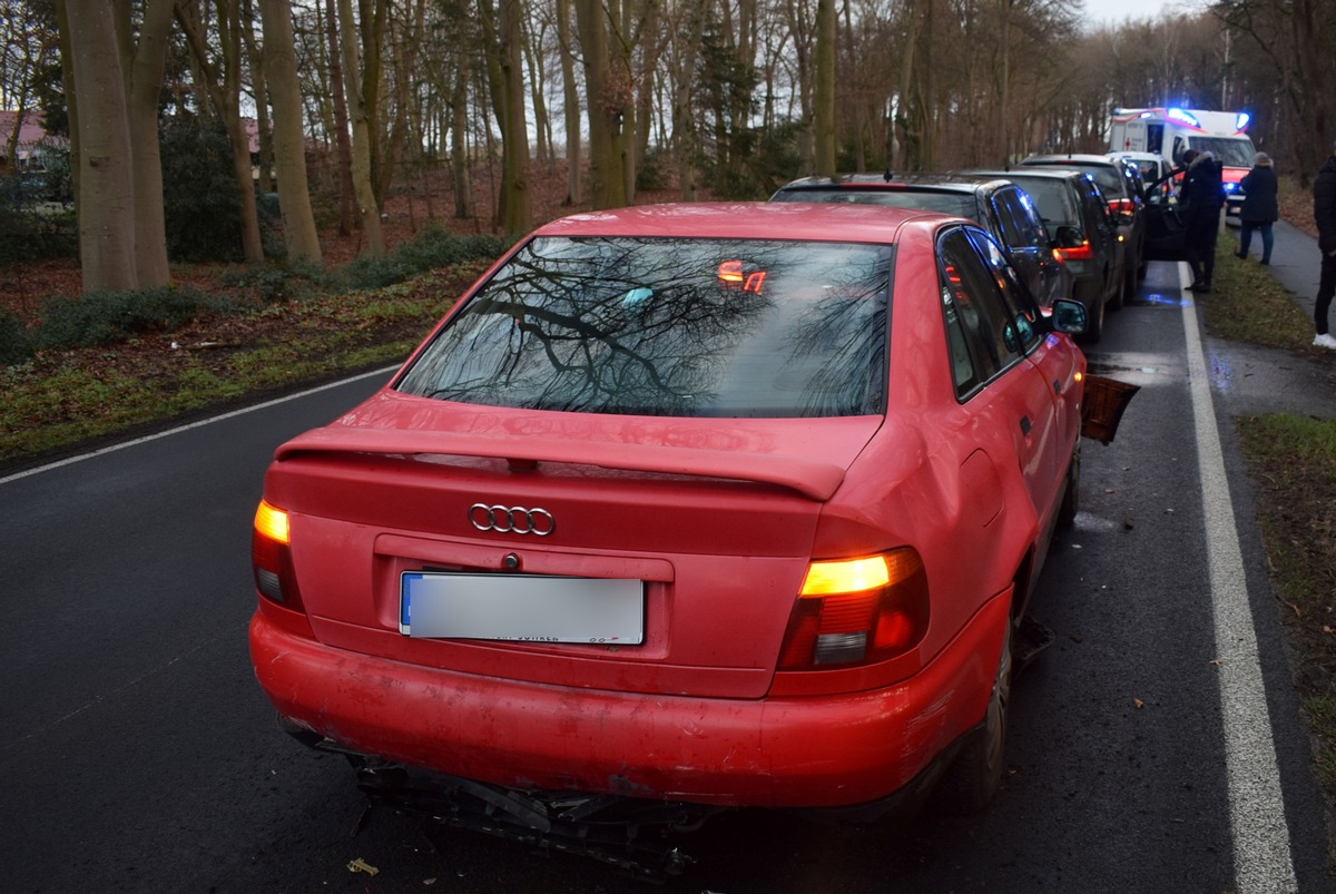 POL-EL: Meppen - Unfall mit sieben beteiligten Fahrzeugen