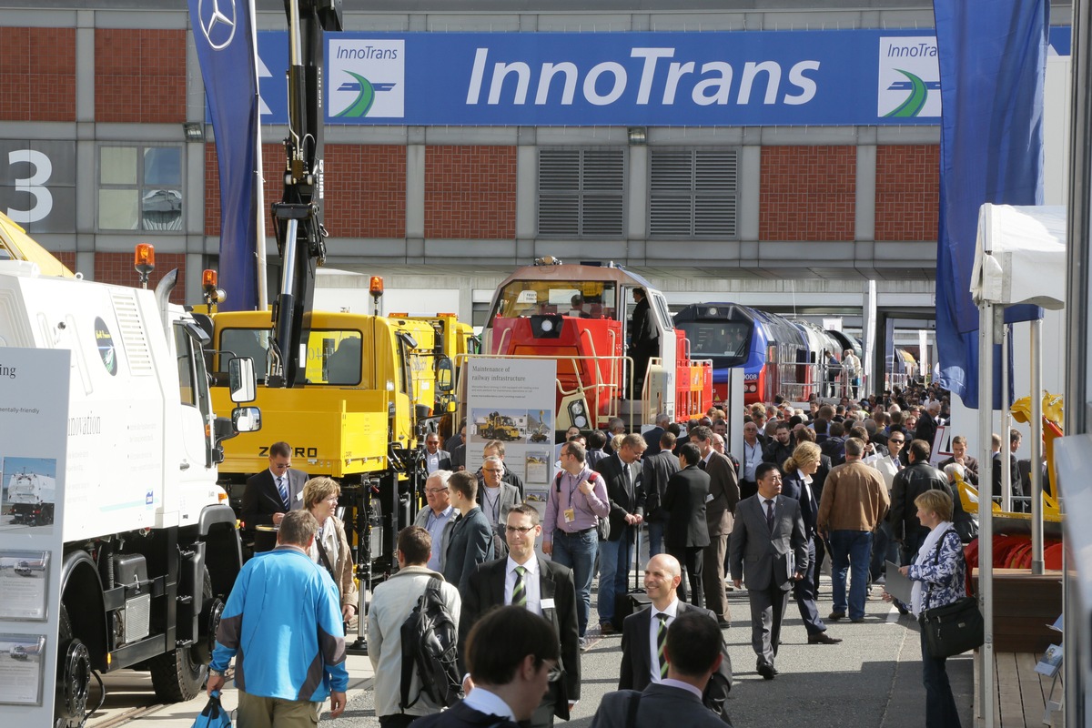 Auf der InnoTrans 2014: Innovative Infrastrukturtechnik für den Schienenverkehr (FOTO)