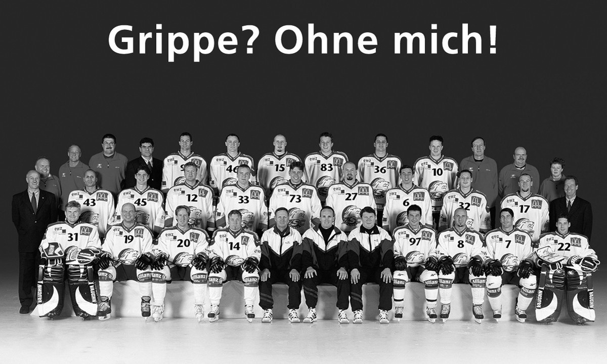 Grippe? Ohne mich! Die Lions&quot; machen&#039;s vor.