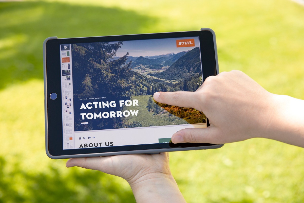 STIHL publishes its first sustainability report