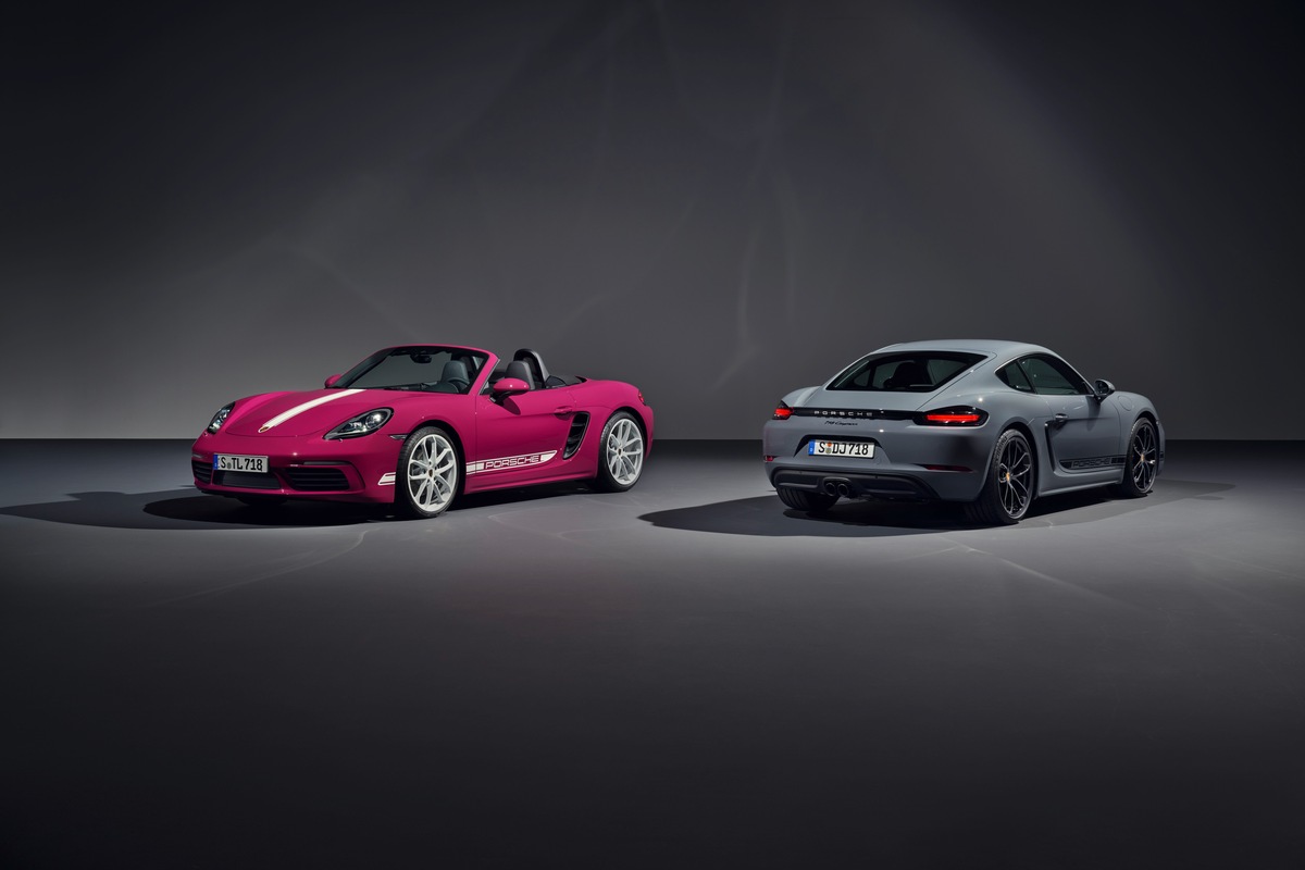 I nuovi modelli Porsche 718 Style Edition