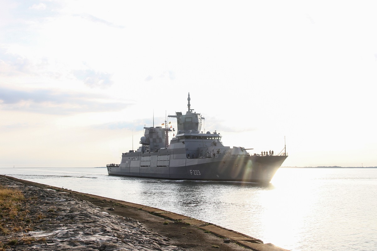 Modernisierung schreitet voran! Fregatte &quot;Nordrhein-Westfalen&quot; jetzt Teil der Flotte