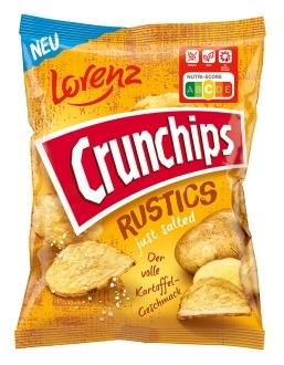 Presseinformation Lorenz: Neue Crunchips Sorte - Crunchips Rustics