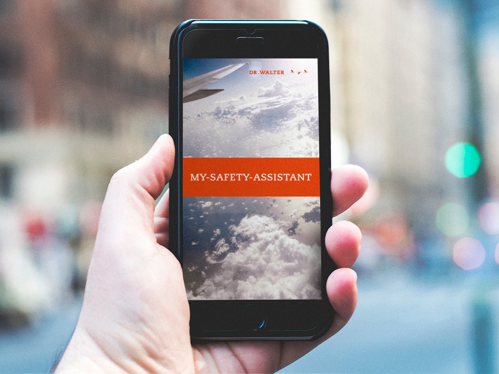 Neue Sicherheits-App von Dr. Walter: MY-SAFETY-ASSISTANT