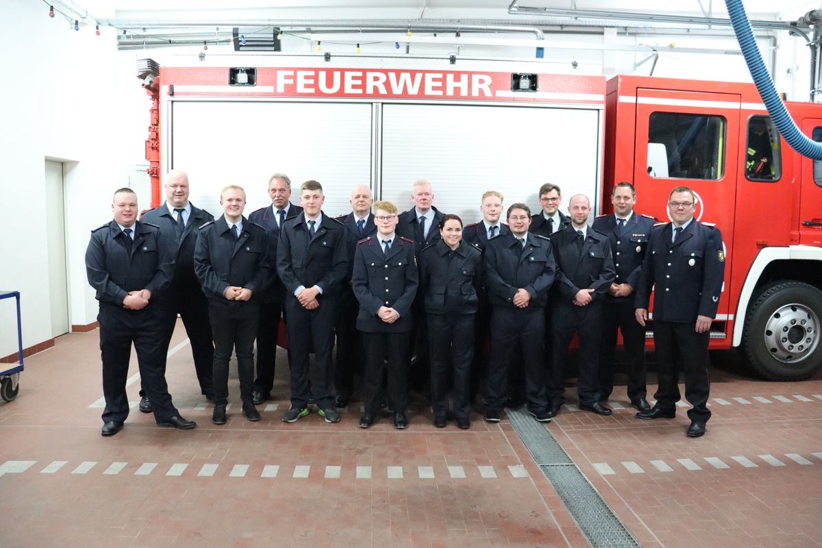 FFW Schiffdorf: Jahreshauptversammlung der Ortsfeuerwehr Spaden