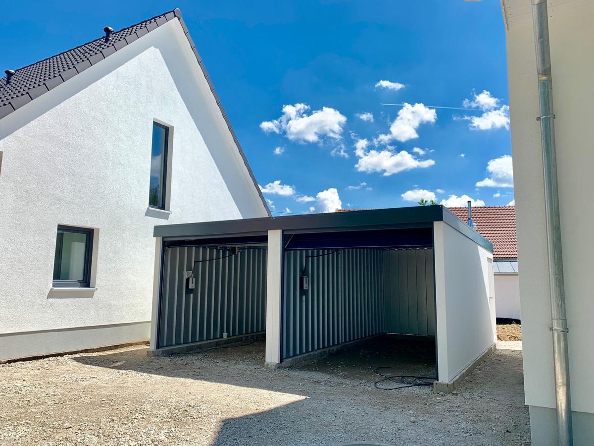 Carport mit Gerätehaus, Anbau oder Abstellraum Bayern