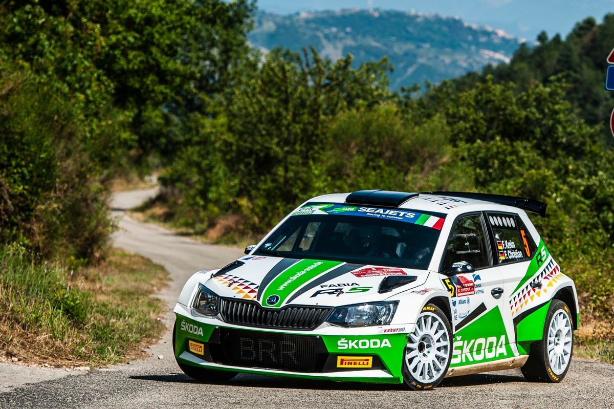 Kreim/Christian erobern mit kühlem Kopf die U28-Spitzenposition bei der EM-Rallye in Italien (FOTO)