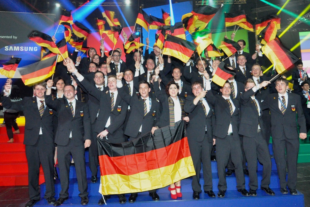 Auf WM-Goldkurs - Größtes Deutsches Berufe-Nationalteam startet bei den WorldSkills Leipzig 2013 (BILD)