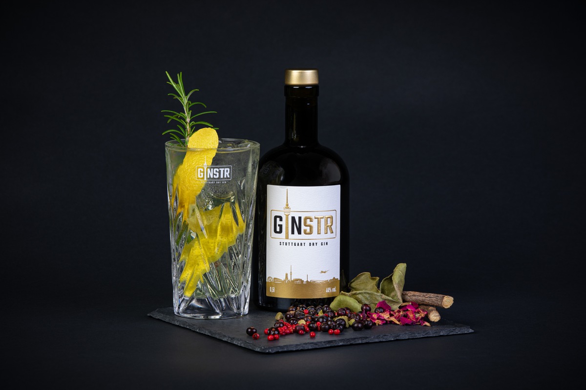 Gold for Gin From Stuttgart: GINSTR Wins Another Award in London