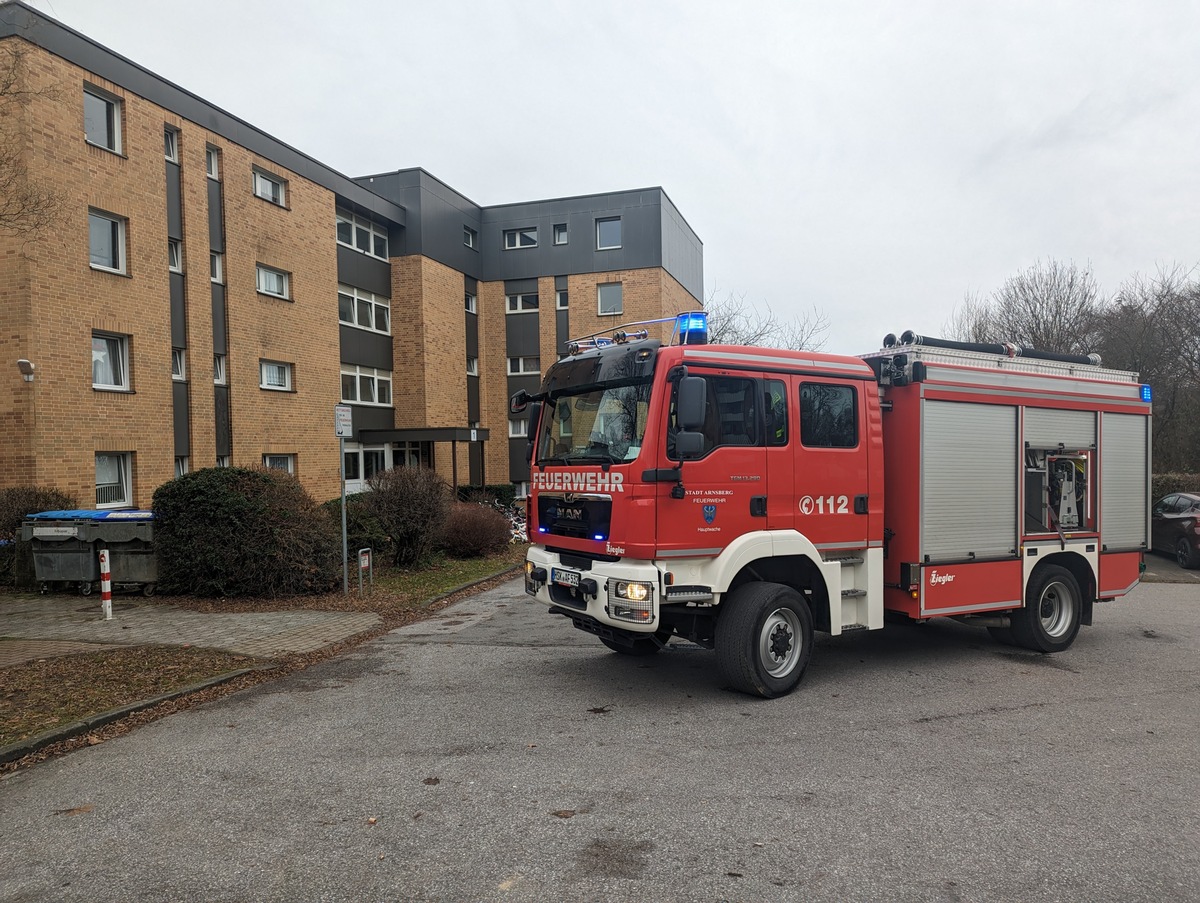 FW-AR: Feuerwehreinsatz in Neheim-Moosfelde