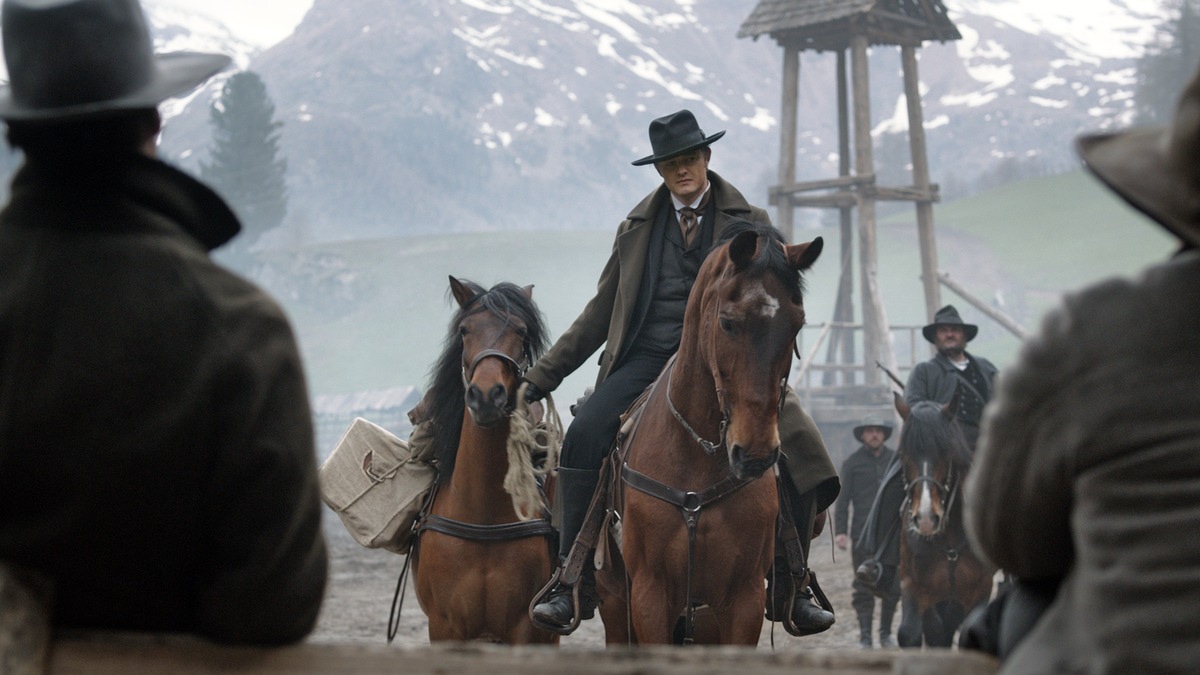 &quot;Das finstere Tal&quot;: Free-TV-Premiere im ZDF / Preisgekrönter Alpen-Western mit Sam Riley und Tobias Moretti (FOTO)