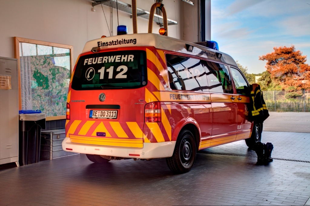 FW-Dorsten: Schwerer Verkehrsunfall auf der A 31-2 Rettungshubschrauber im Einsatz