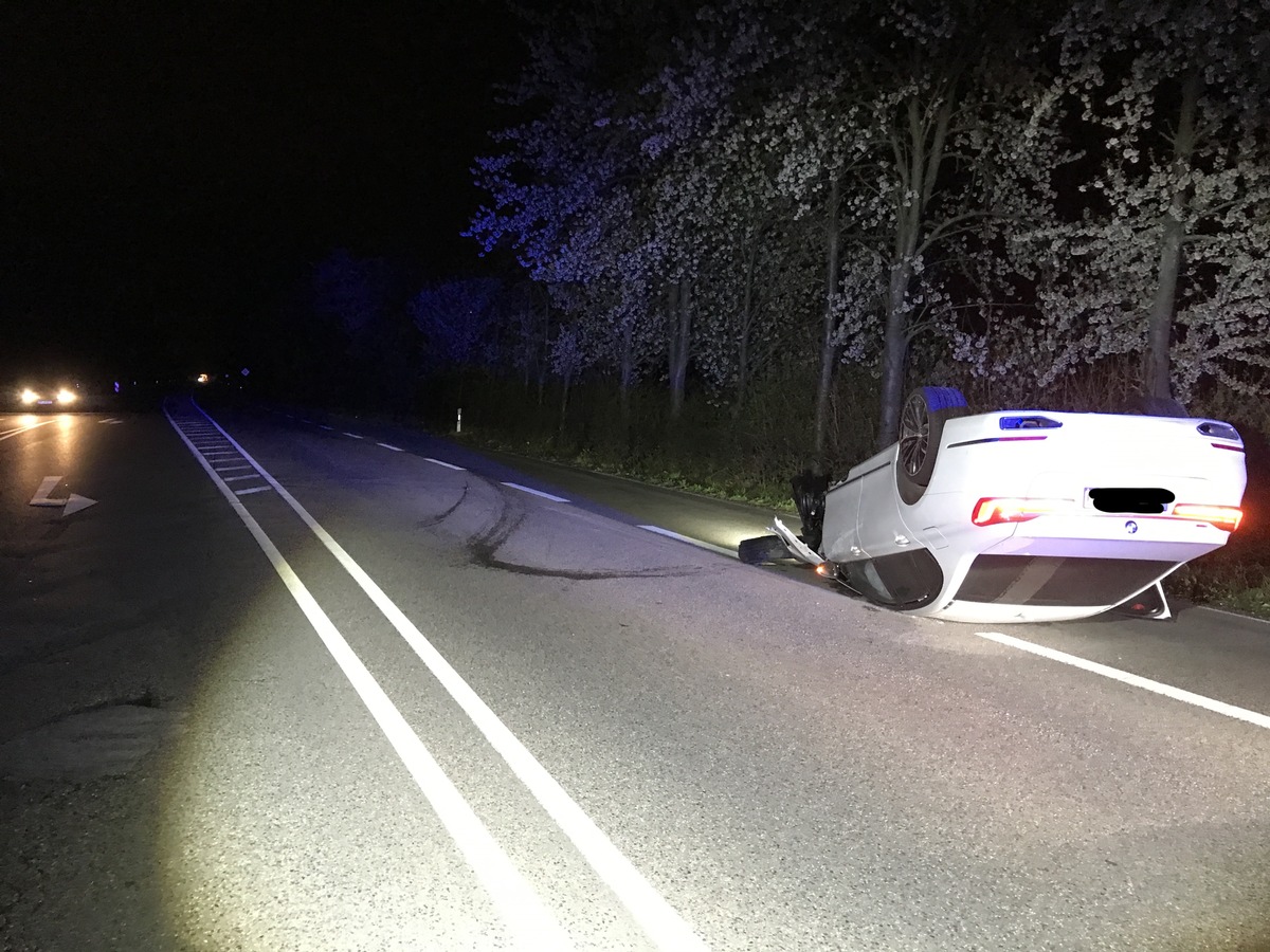 POL-PDWO: Verkehrsunfall unter Alkoholeinfluss