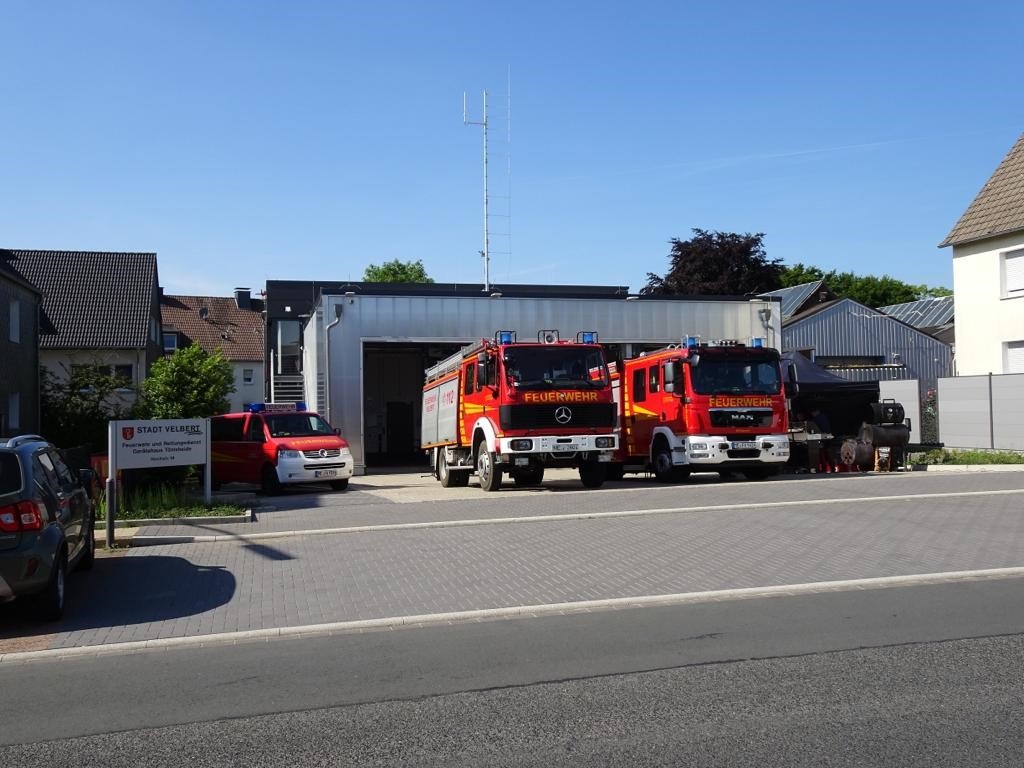 FW-Velbert: Tag der offenen Tür beim Löschzug Tönisheide