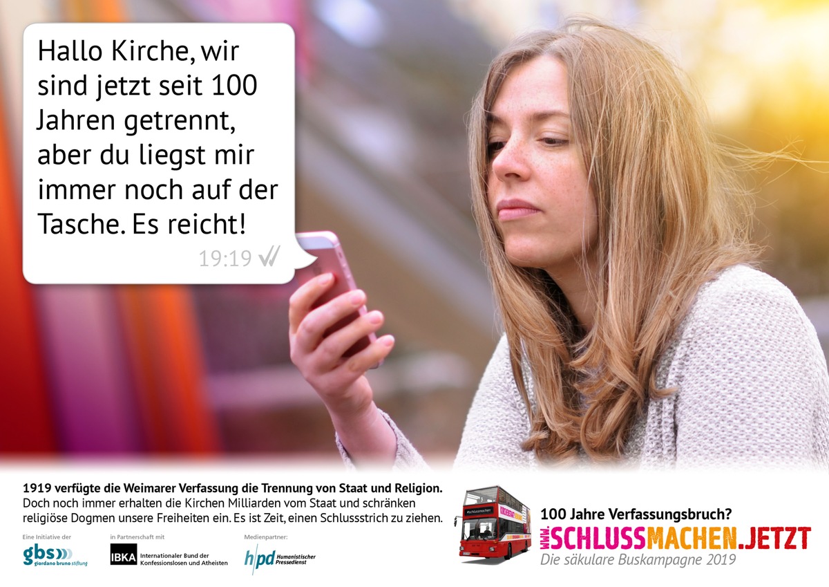 Deutsche Bahn untersagt Werbung für säkulare Buskampagne