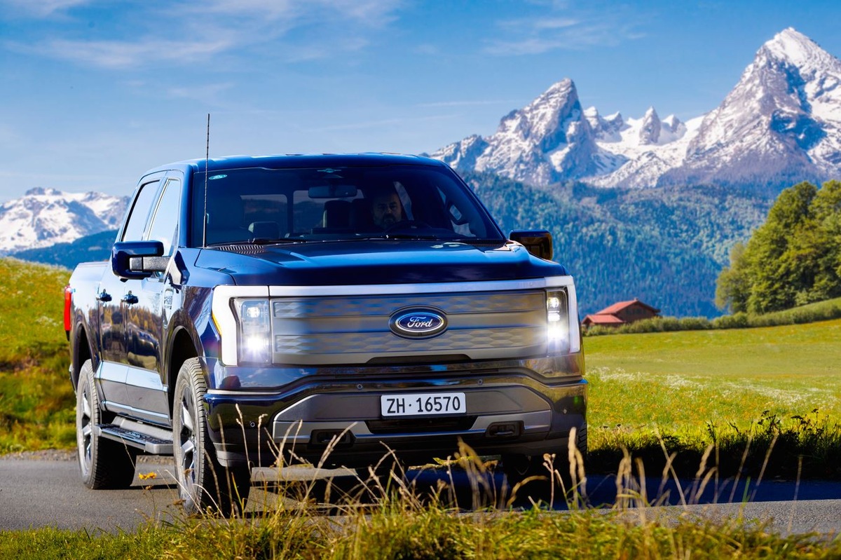 L&#039;iconique pick-up électrique Ford F-150 Lightning arrive en Suisse