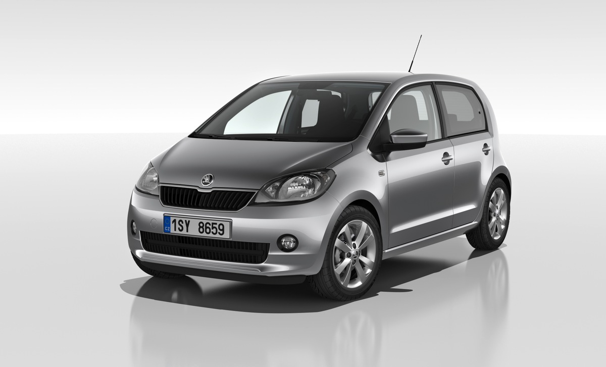 SKODA Citigo* feiert als Fünftürer Weltpremiere (mit Bild)