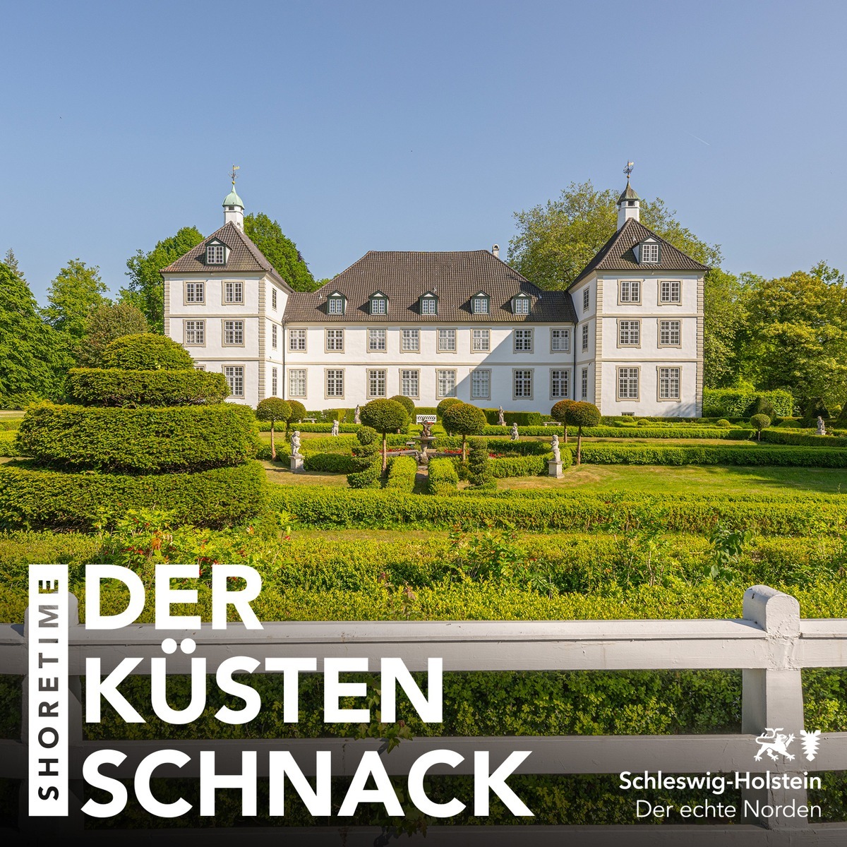 Neue Podcast-Episode aus dem Reiseland Schleswig-Holstein: Gutshof-Perlen vor der Ostseeküste. Ein Rundgang auf dem historischen Gut Panker