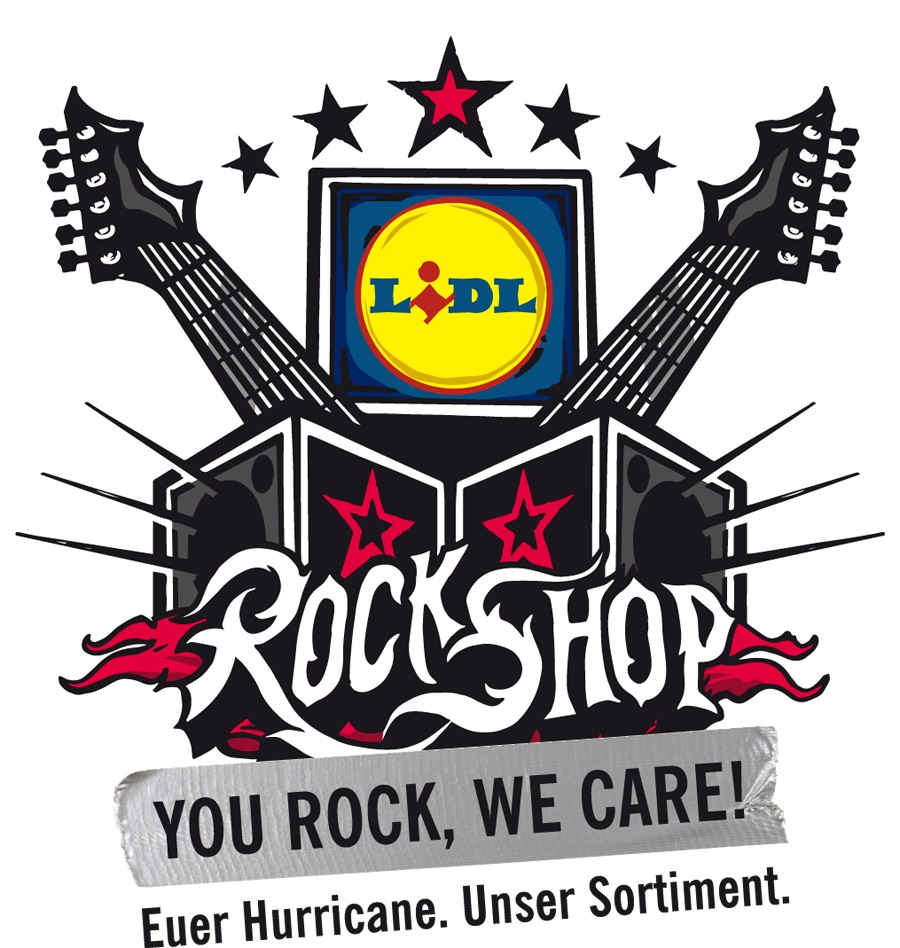 You rock, we care / Der Lidl-RockShop auf dem Hurricane Festival (FOTO)