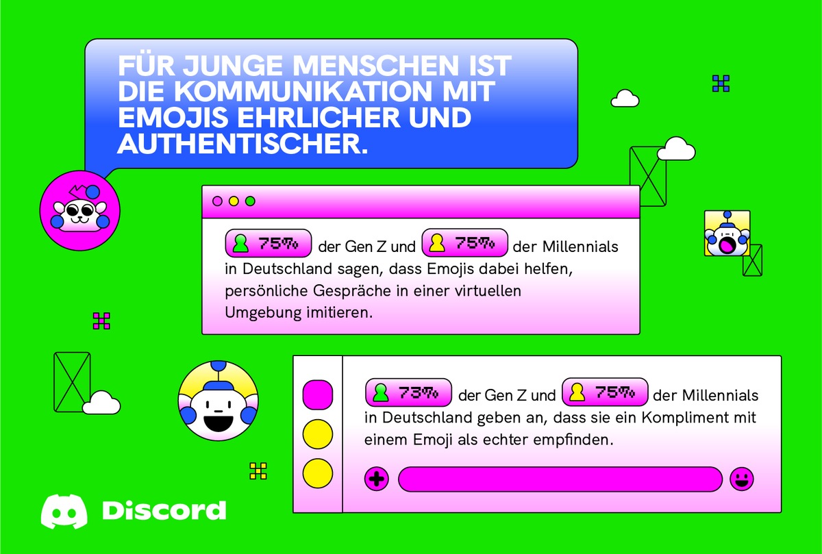 Discord-Studie: Die Emoji-Power der Generation Z prägt die Zukunft der digitalen Kommunikation in Deutschland