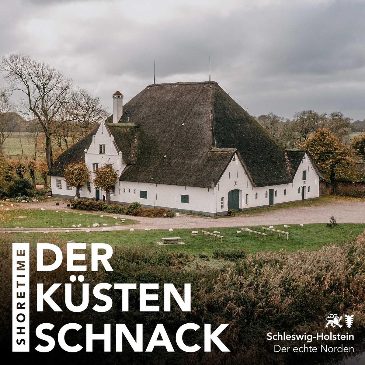 Neue Podcast-Episode aus dem Reiseland Schleswig-Holstein - Museum im Roten Haubarg: Kiek mal, wer da schnackt