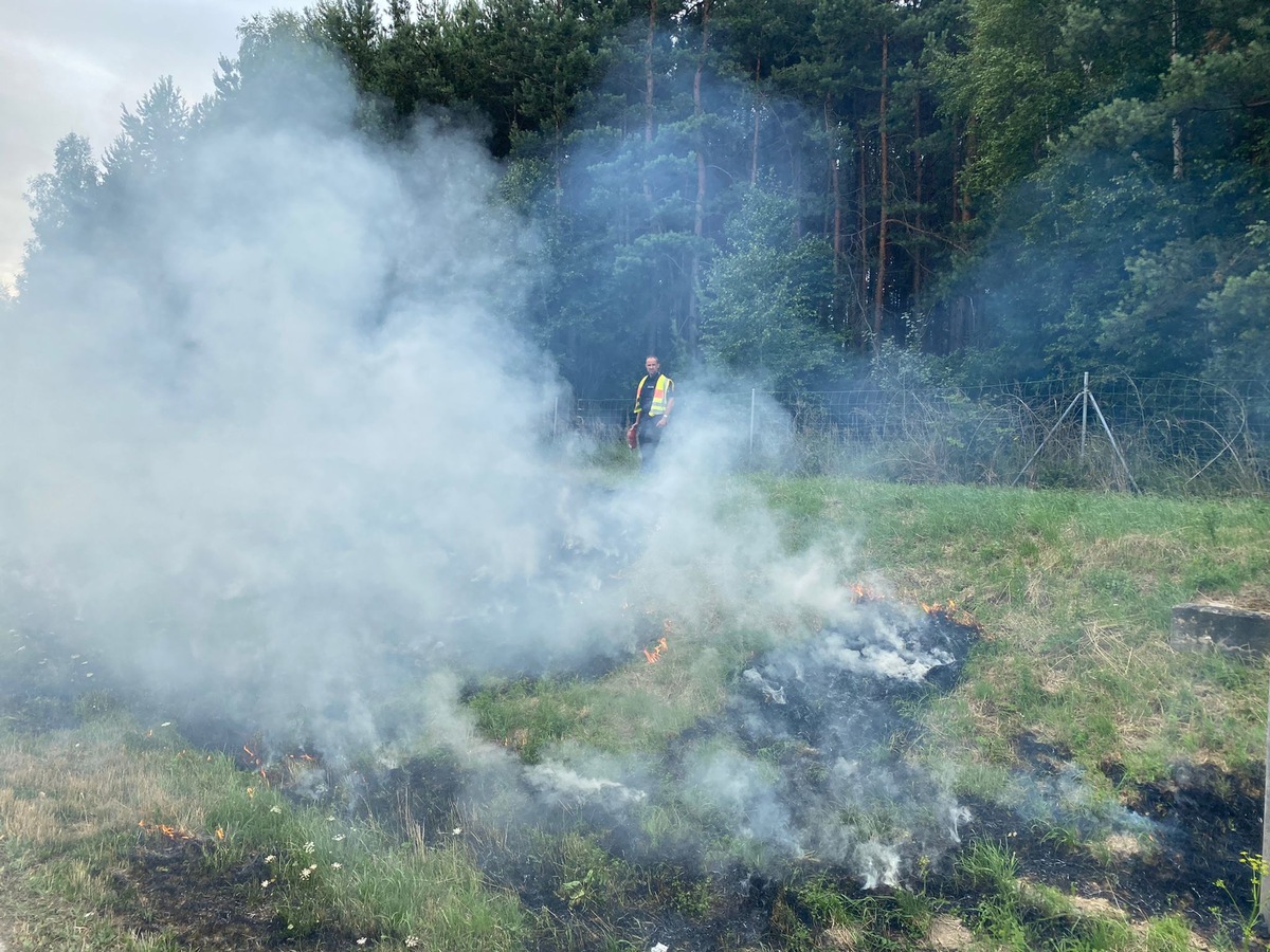 API-TH: Autobahnpolizei hält Feuer in Schach!