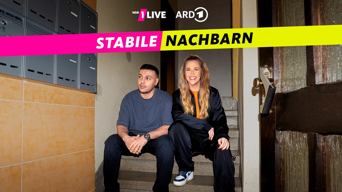 Neuer Podcast von 1LIVE: Sandra Sprünken und Osan Yaran sind „Stabile Nachbarn“