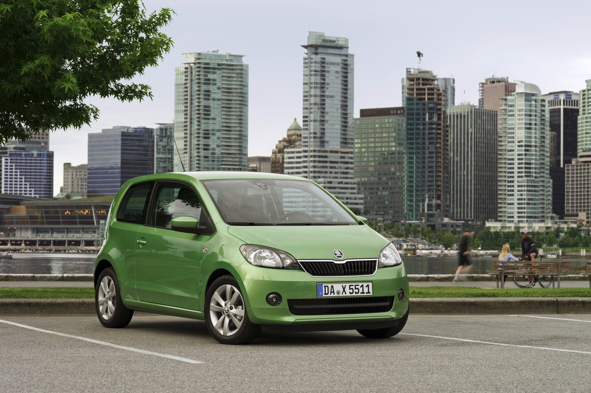 SKODA Citigo ist erneut der wertstabilste Kleinstwagen Deutschlands (FOTO)