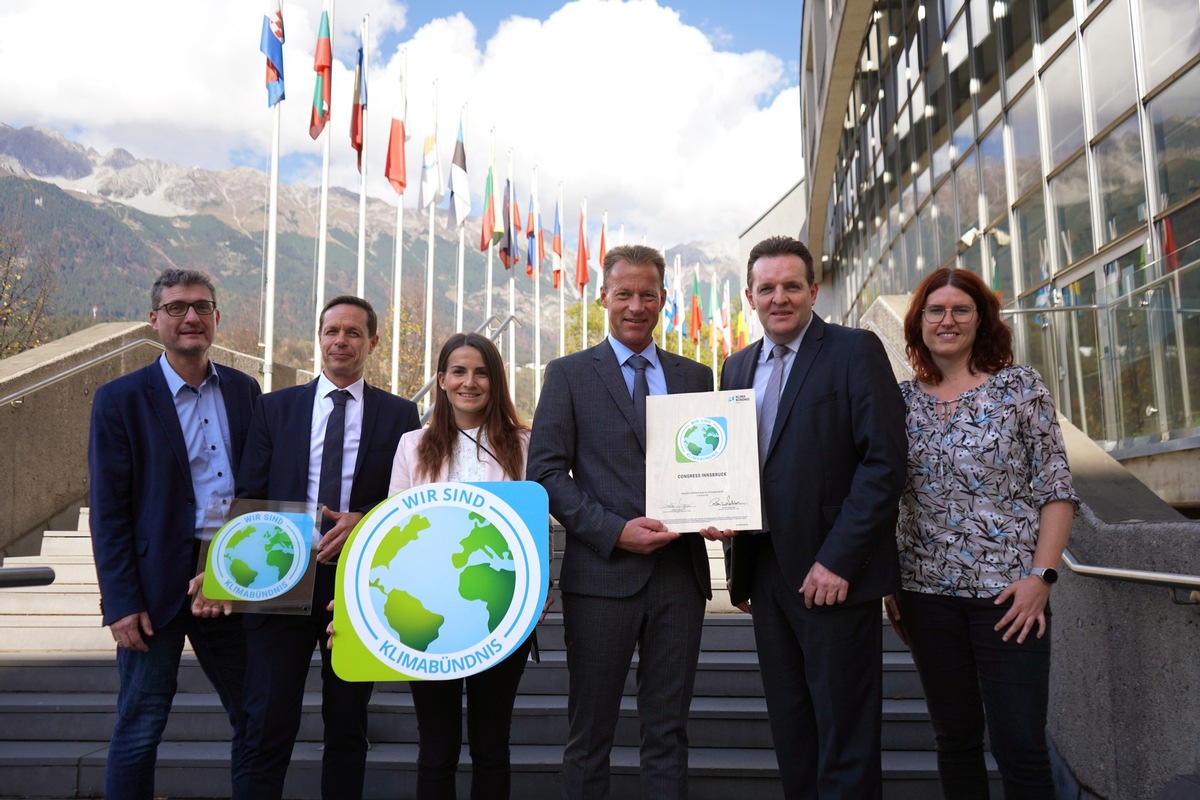 Congress Messe Innsbruck ist Klimabündnis-Betrieb