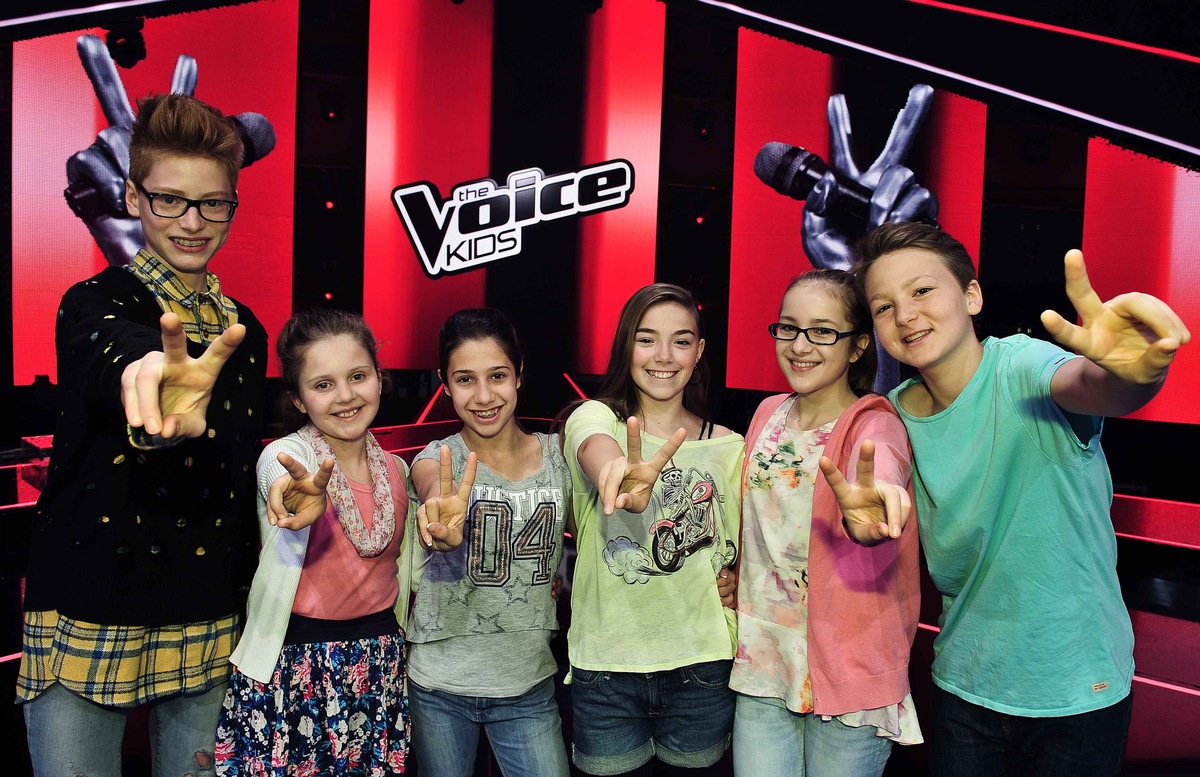 Wer gewinnt &quot;The Voice Kids&quot;? Das große Finale am Freitag um 20.15 Uhr in SAT.1 (BILD)